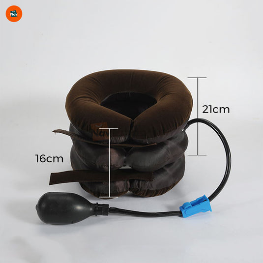Adjustable neck traction device 