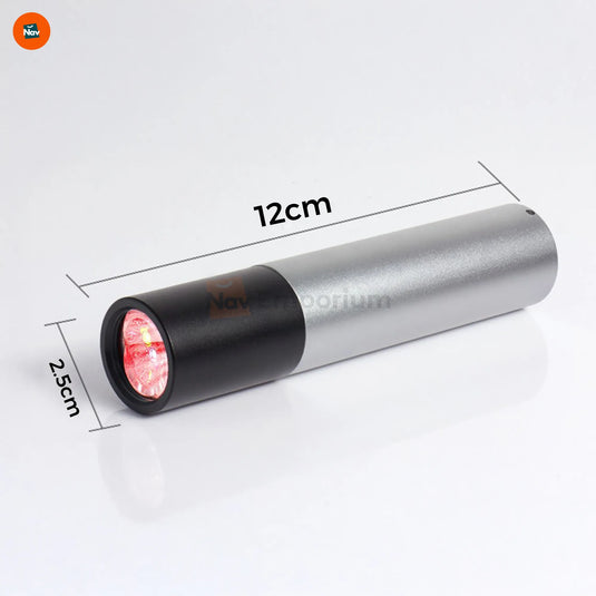 Dimension image of compact red light therapy device