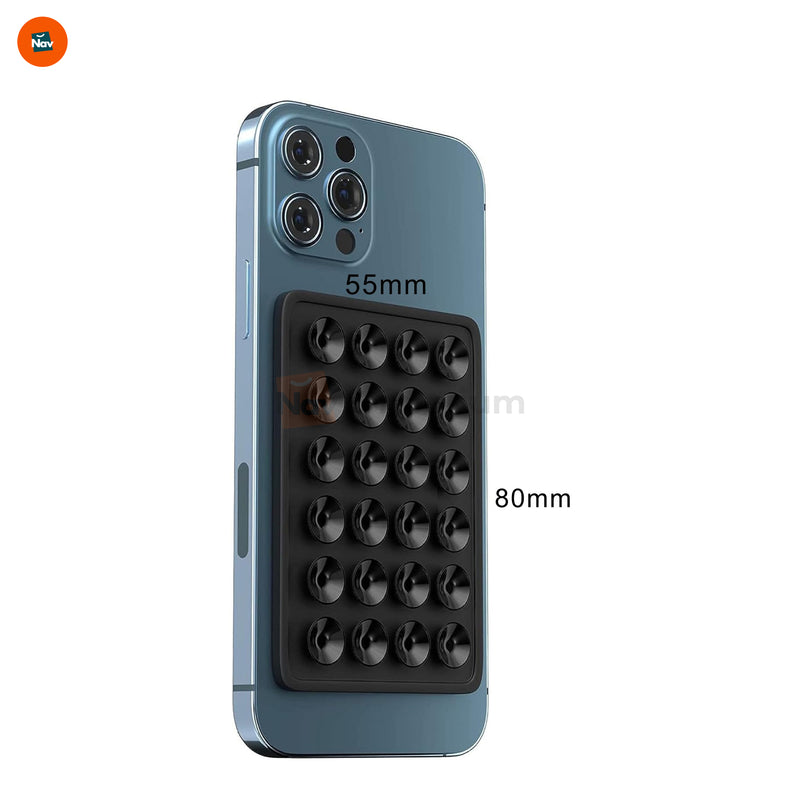 GripHold Silicone Mount on smartphone 