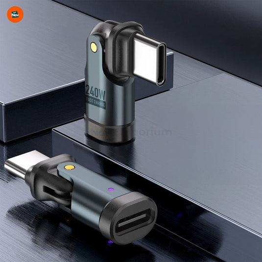PowerLink Adapter Connected to MacBook Pro 