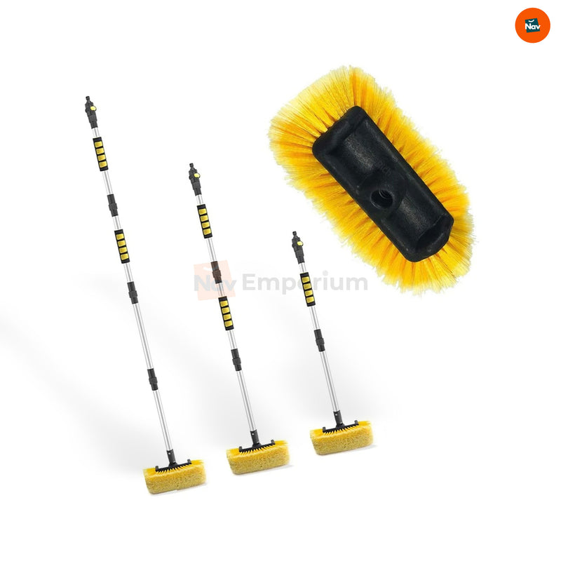 Soft bristle car wash brush