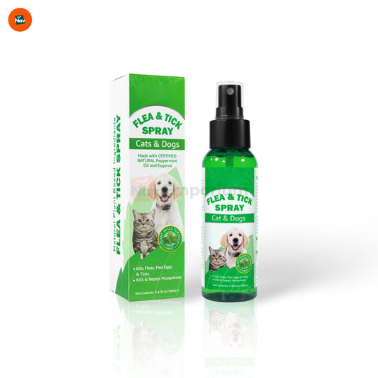 Natural flea spray for pets