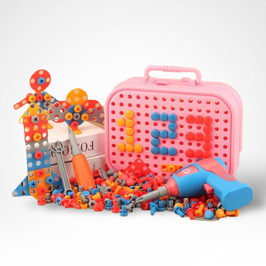 Portable kids building tools