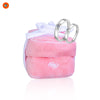 Pink Plush Ring Box for Youth