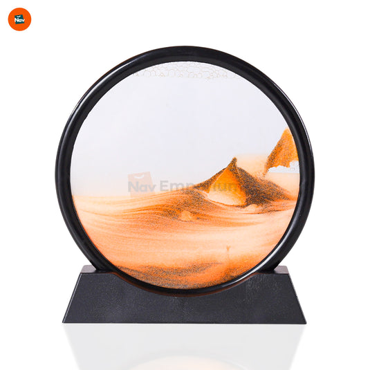3D moving sand art