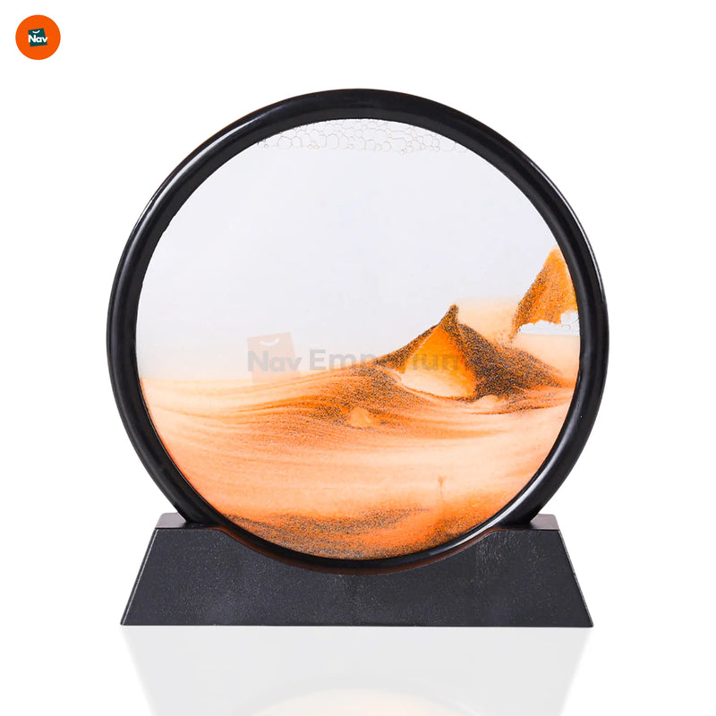 3D moving sand art