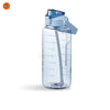 FitFlow 64oz Motivational Water Bottle