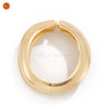 LustraBold Chunky Gold Cuff Bracelet