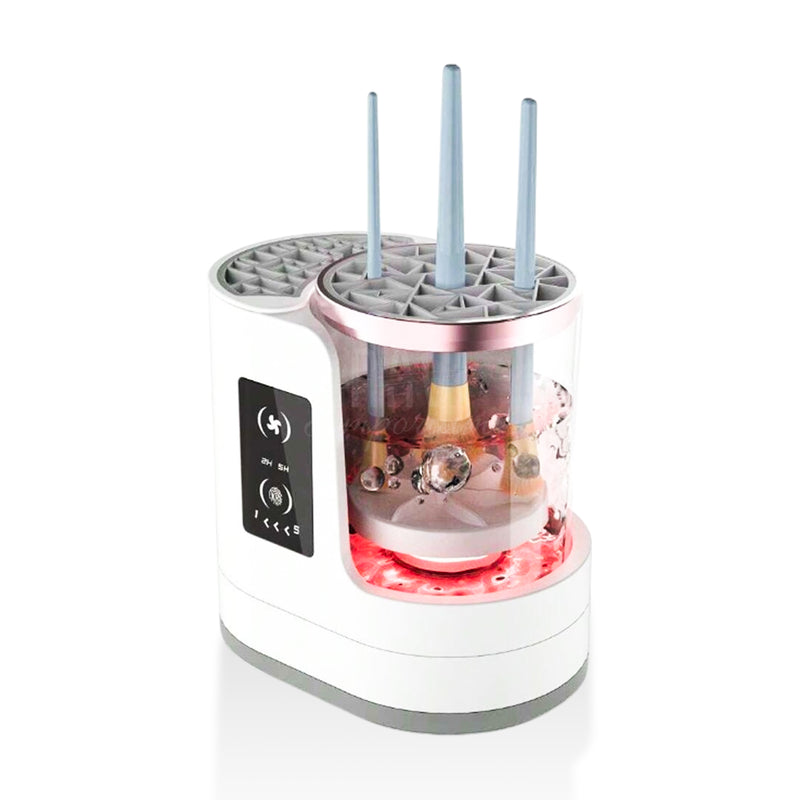 Electric makeup brush cleaner
