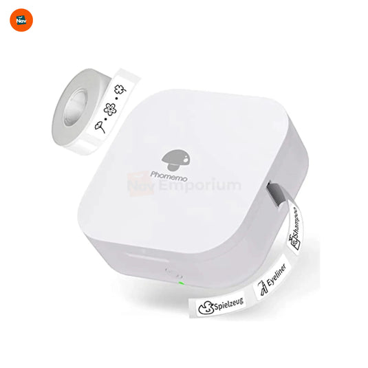 Mini Bluetooth label printer front view 