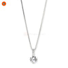 GleamEver D Color Moissanite Pendant Necklace