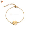 LuckyLeaf 925 Silver Charm Bracelet