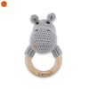 SnugRattle Crochet Wrist Toy