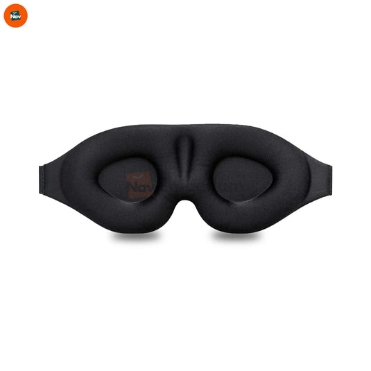 Featured image sleep mask with contoured 3D blackout design 