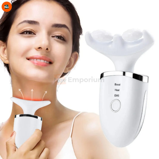 Face and neck massager in daily skincare routine, LED face massager 