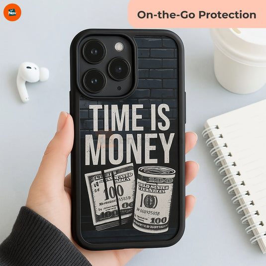 anti-fall TPU currency phone cover 