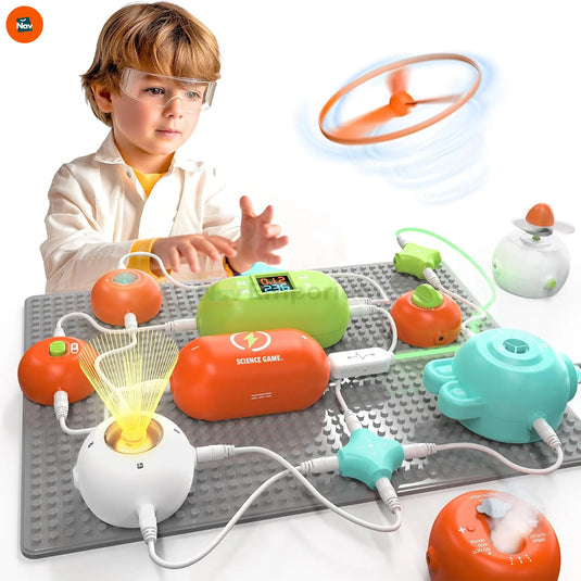  STEM kit for kids in home learning scene