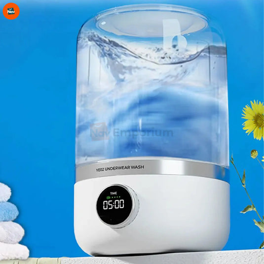 Compact travel clothes washer 