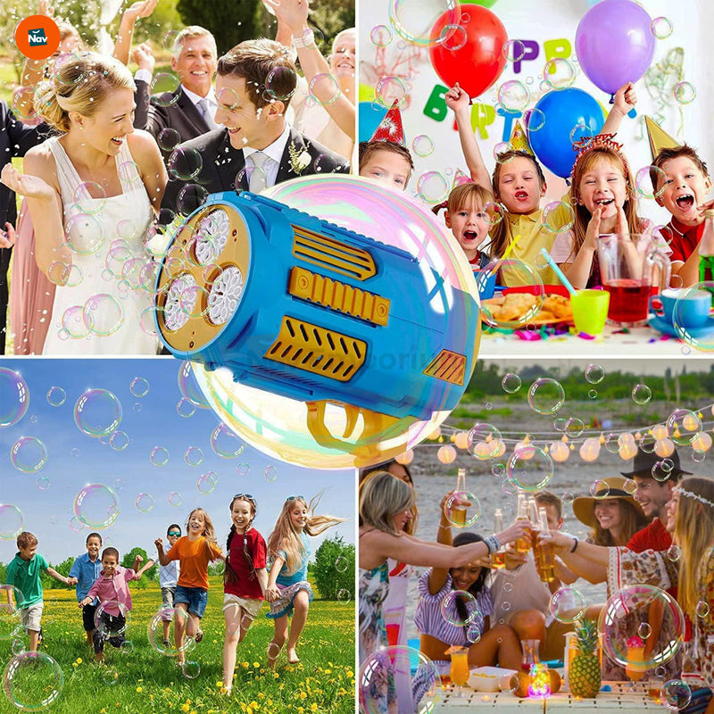 No-Spill Bubble Gun Design 