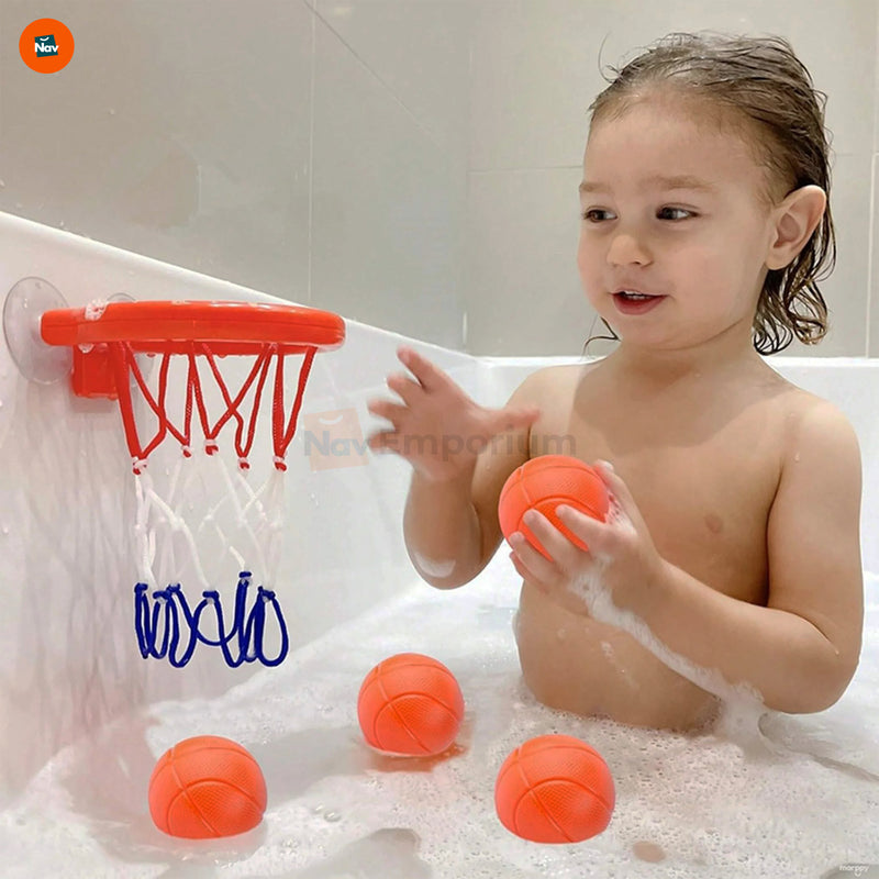 Toddler Playing with SplashHoop  