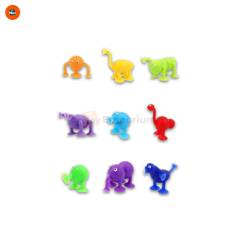 Colorful Ocean Animal Suction Toys 