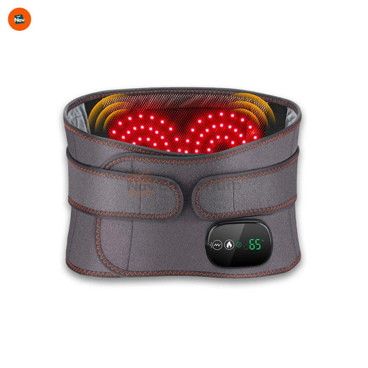  Featured image showing infrared heating belt in use
