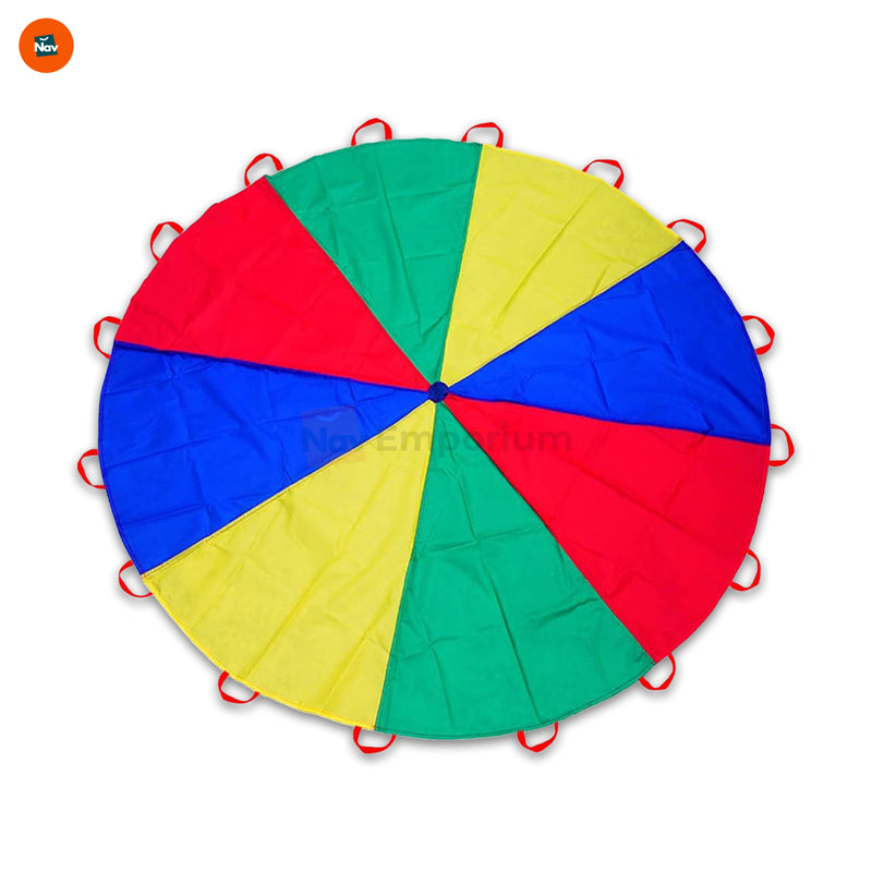 GSI Rainbow Play Parachute vibrant design 