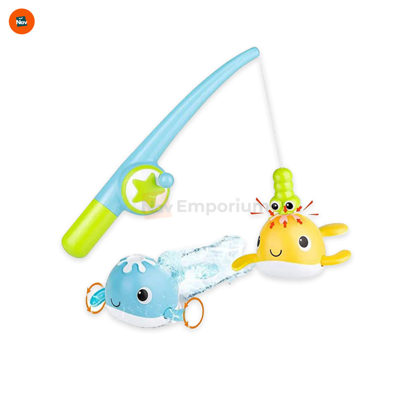 Magnetic fishing bath toy 