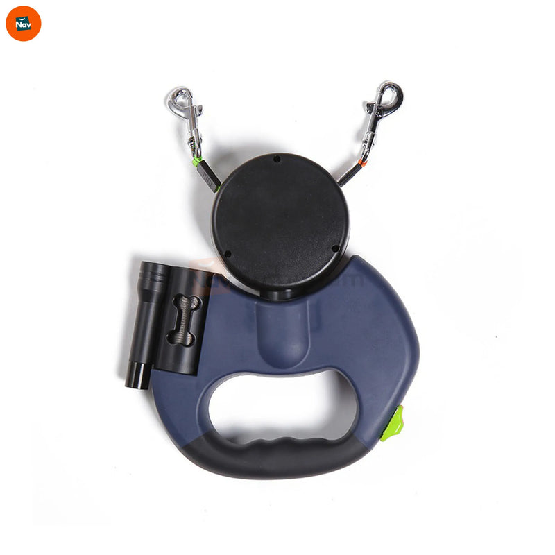 Featured image shows retractable dog leash 