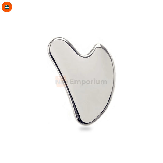  Featured image showing stainless steel gua sha plate