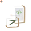 ClearView Double-Sided Wooden Acrylic Photo Frame