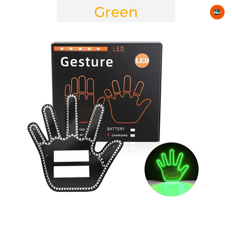 LED car gesture light installation  