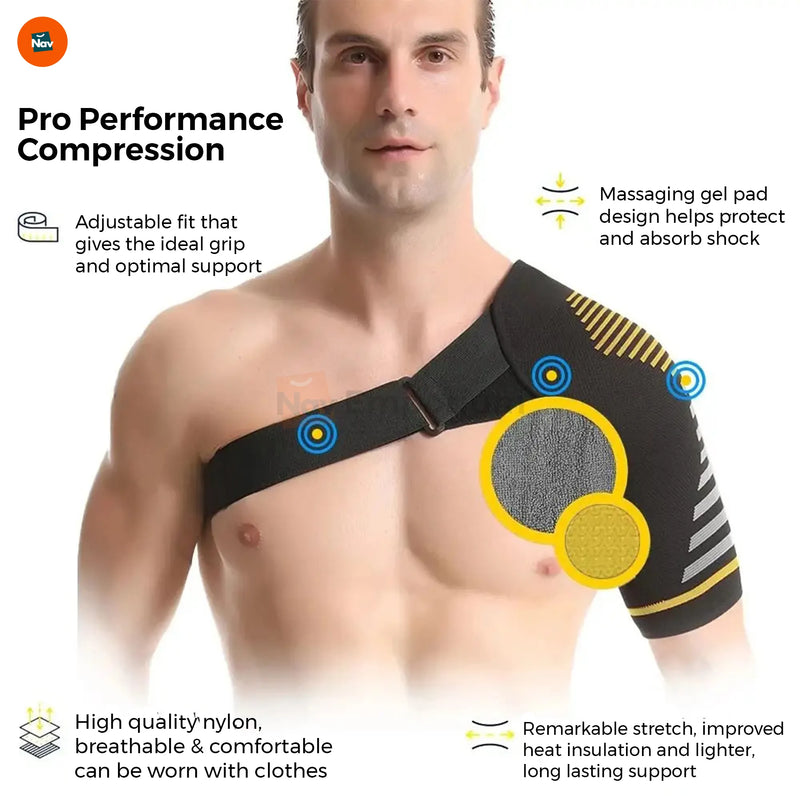  Flexi Shoulder Support Brace secure fit – shoulder support brace