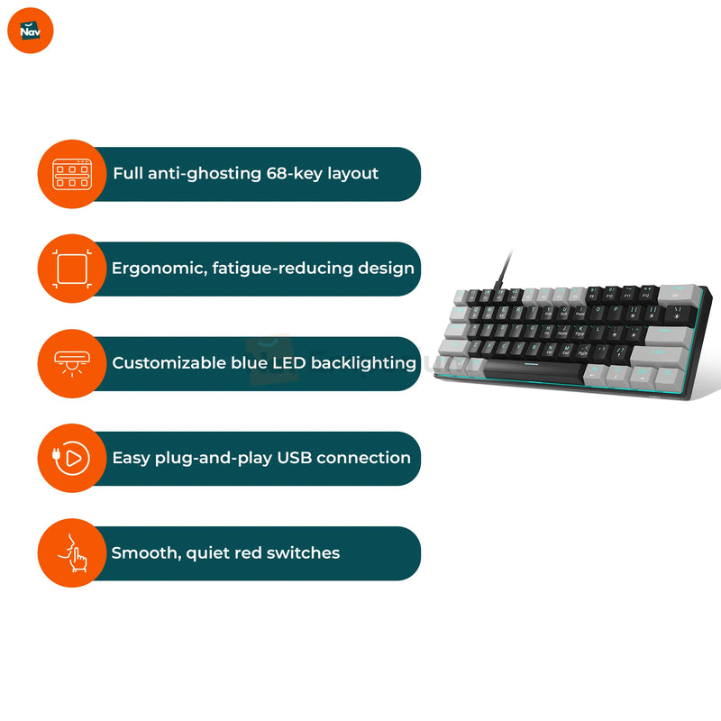Hall Effect keyboard performance stats and metrics graphic. 