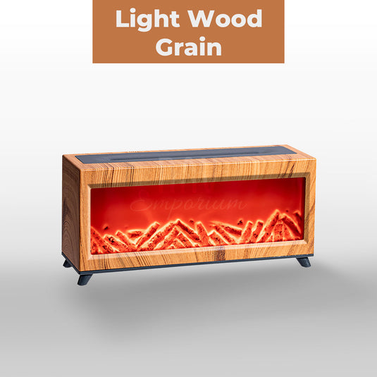 GlowFlame diffuser with adjustable light