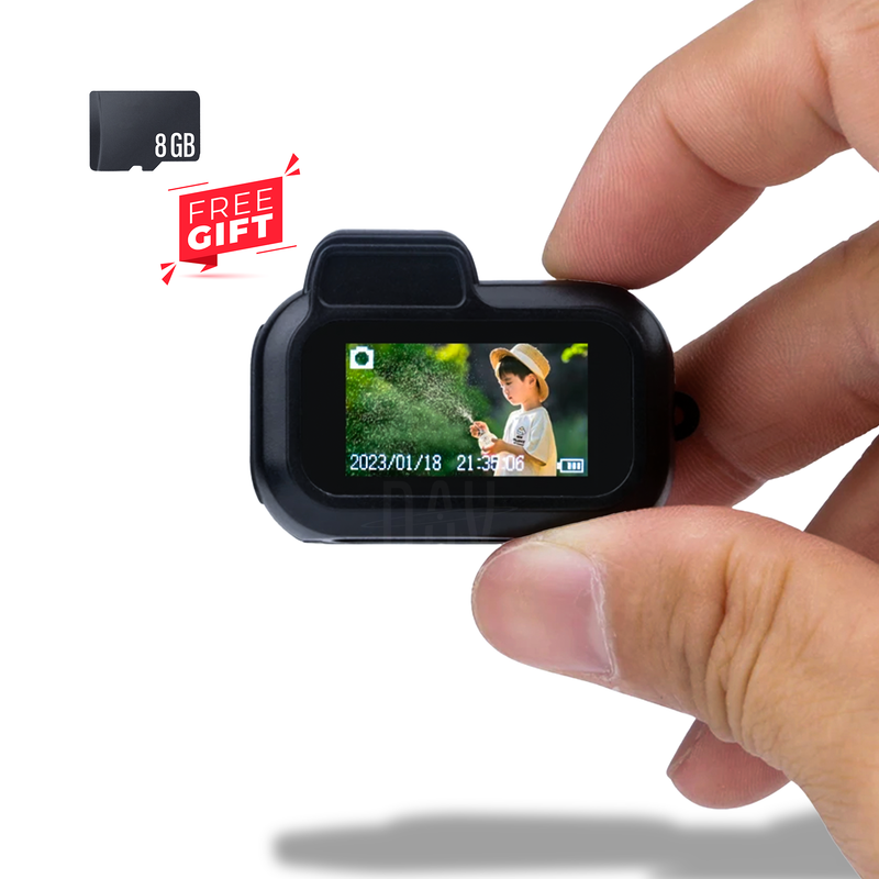 Portable Mini Digital Camera - Compact, High-Quality Photography