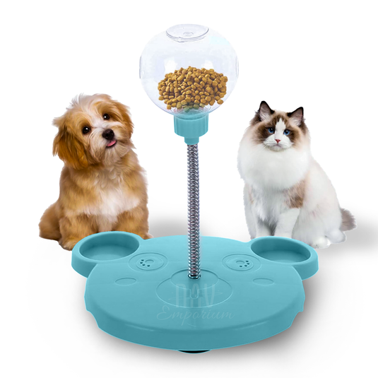Leaking Treats Ball Pet Feeder Toy - Fun for Dogs & Cats