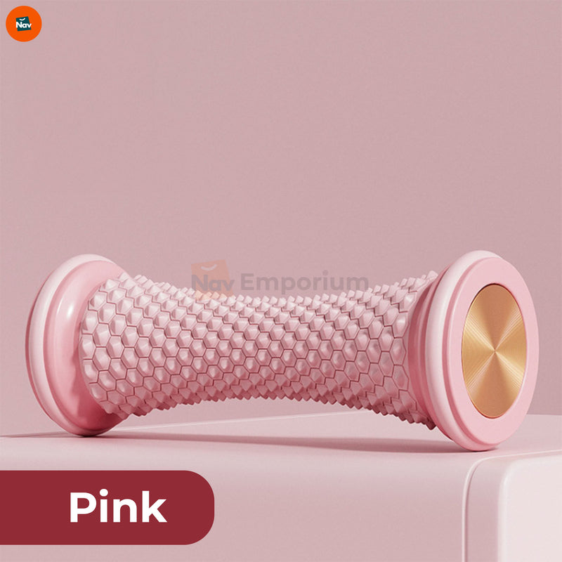 Variant image displaying Pink color option for foot roller massager