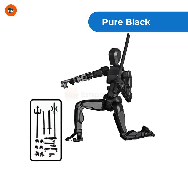 FlexiBot 13 Action Figure with Interchangeable Hands 