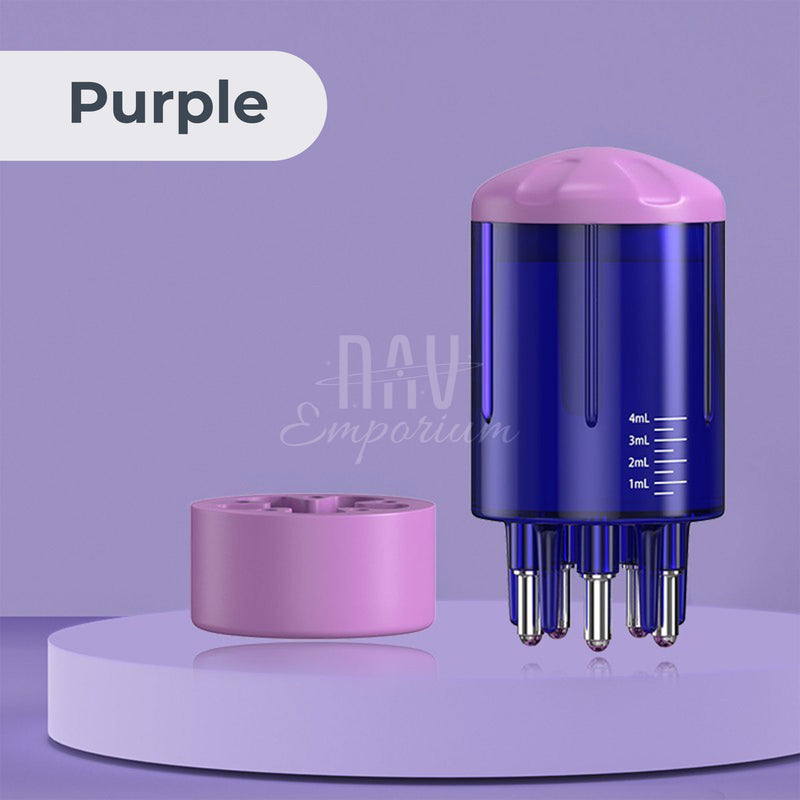 Hair tonic applicator tool