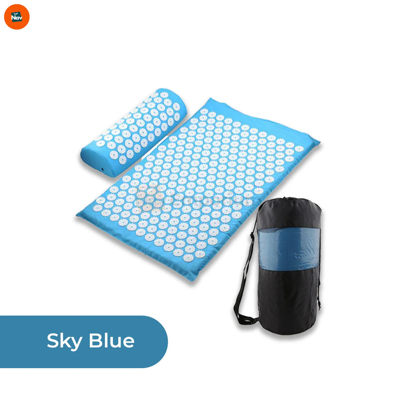 displays compact size of acupressure mat