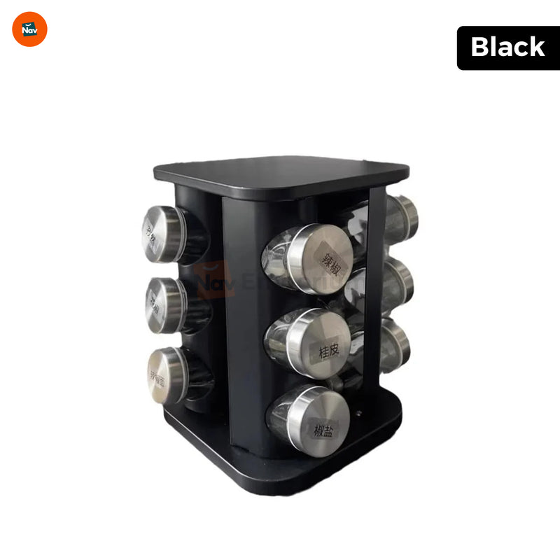 Stylish Revolving Spice Rack 