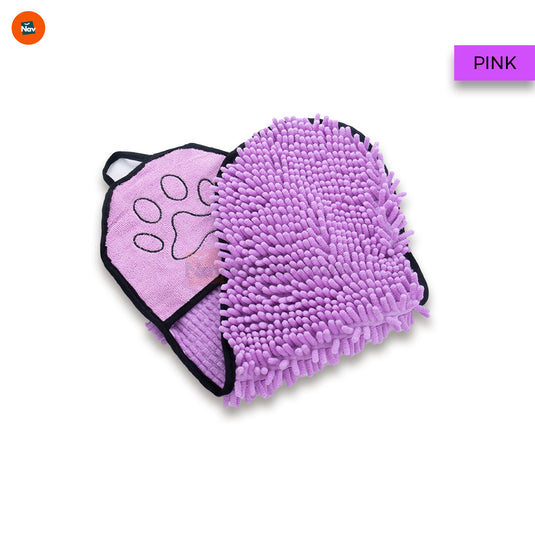 Cat grooming towel