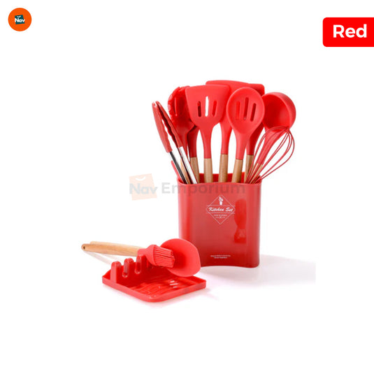 Premium silicone kitchen utensils 