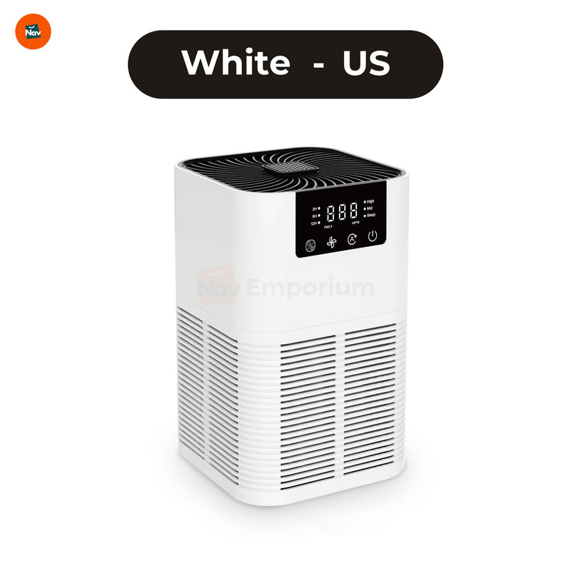Sleek air purifier for interiors 