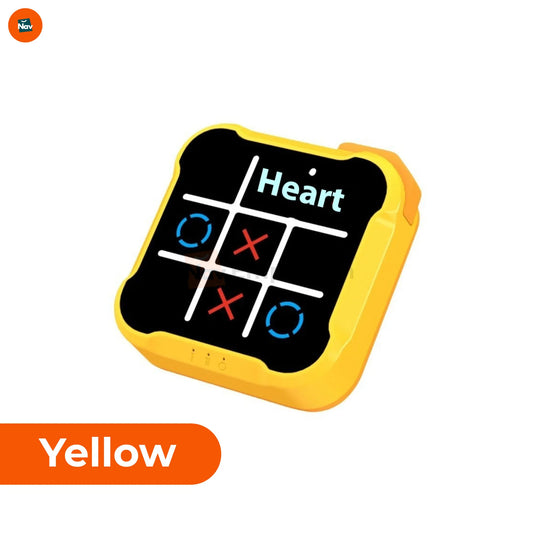 Variant image showing yellow handheld puzzle game model