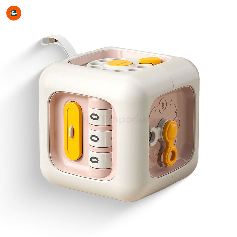 Montessori Busy Cube front 
