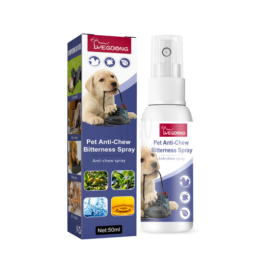 Pet-safe anti-chew spray