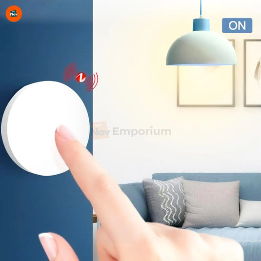  Lifestyle image of smart home button in use