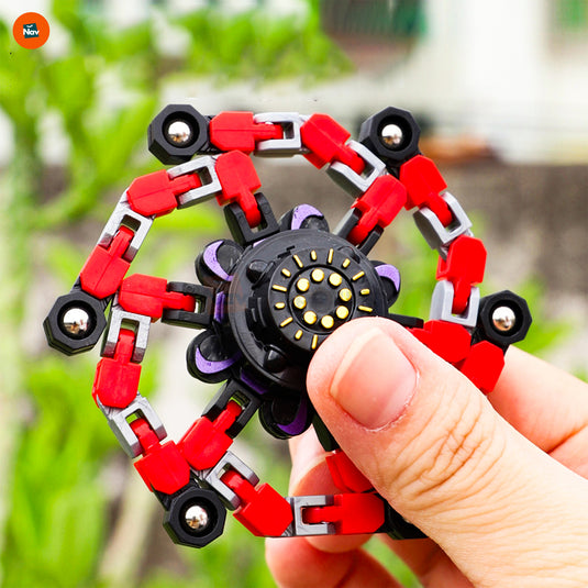 Fidget Spinner with Suction Cup 